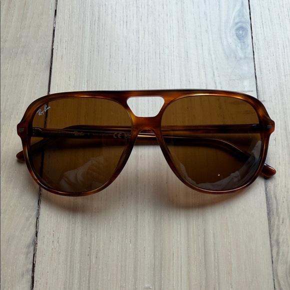 Ray-Ban RB2198 Bill Tortoise Shell Sunglasses with Brown Lenses display picture 1